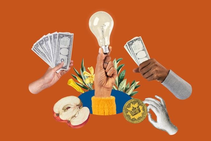 Criatividade e economia de mãos dadas