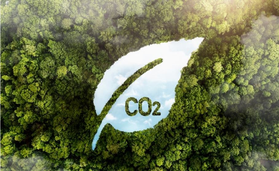 Símbolo do CO2.