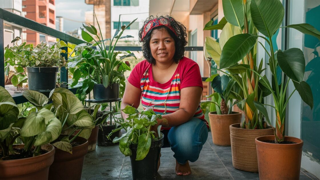 Cuidados com plantas em varandas: protegendo do clima e maximizando o crescimento