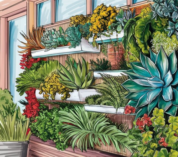 Jardins verticais: transformando suas paredes em espaços verdes