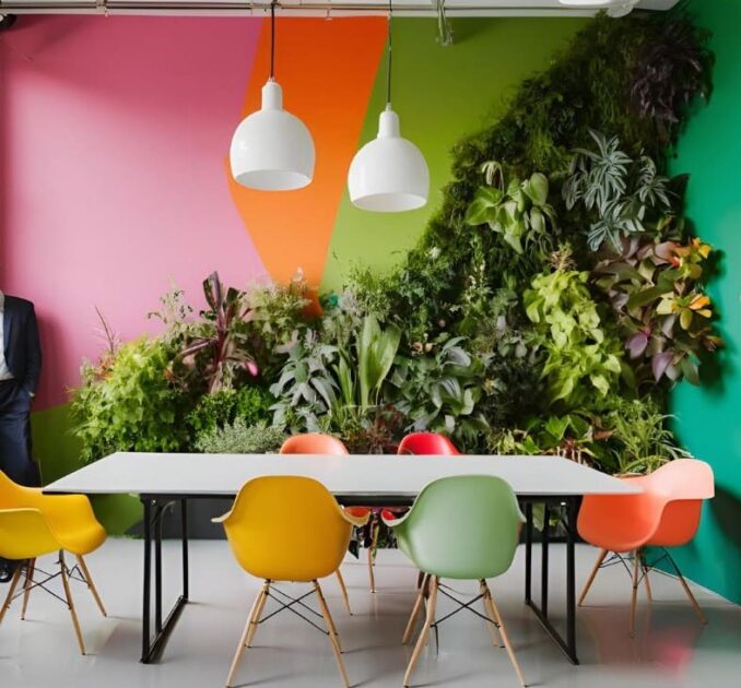 As plantas têm um impacto positivo na produtividade e na saúde no local de trabalho