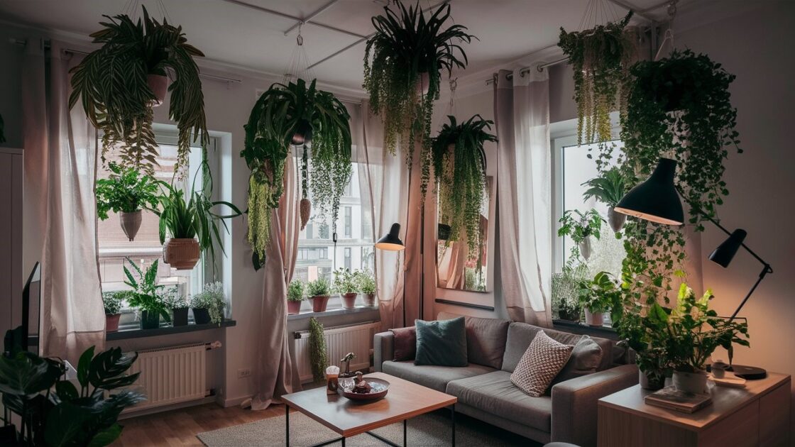 Plantas suspensas, jardins verticais: dicas e projetos inspiradores