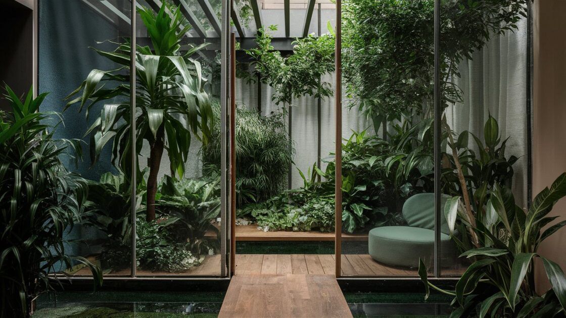 Jardim de inverno interno: incorporando a natureza em casa